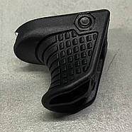 Упор DLG TACTICAL (DLG-151-black) з гніздом для QD антабки, колір Чорний, упор на цівку на планку Пікатінні, фото 3