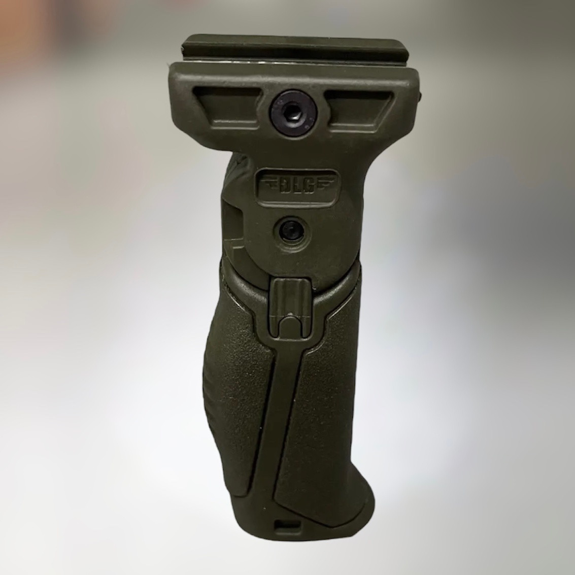 Ручка перенесення вогню DLG Tactical (DLG-048) на планку Picatinny, колір Олива, складана, фото 1