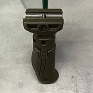 Ручка перенесення вогню DLG Tactical (DLG-048) на планку Picatinny, колір Олива, складана, фото 3