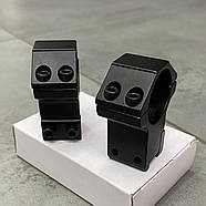 Кільця Beeman FTMA012, 25.4 мм, High, на 11 мм "Ластівчин хвіст", фото 6