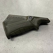 Ручка перенесення вогню DLG Tactical (DLG-049), колір Олива, горизонтальна, на планку Picatinny, упор на цівці, фото 4