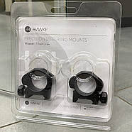 Кільця Hawke Precision Steel, 25.4 мм, Low, на Weaver / Picatinny (23000), фото 2