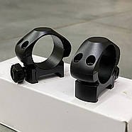 Кільця Hawke Precision Steel, 25.4 мм, Low, на Weaver / Picatinny (23000), фото 5