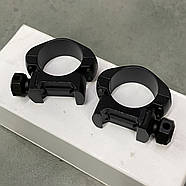 Кільця Hawke Precision Steel, 25.4 мм, Low, на Weaver / Picatinny (23000), фото 6