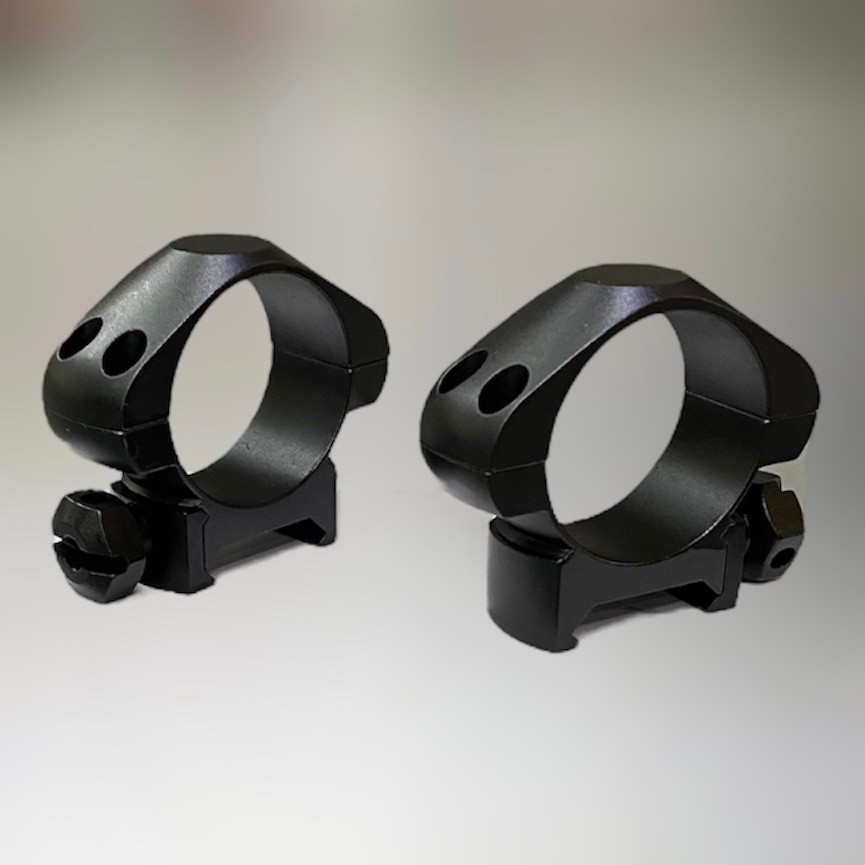 Кільця Hawke Precision Steel, 30 мм, Low, на Weaver / Picatinny (23005), фото 1