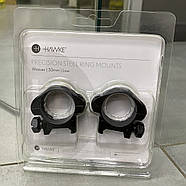 Кільця Hawke Precision Steel, 30 мм, Low, на Weaver / Picatinny (23005), фото 2