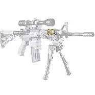 Кріплення для ліхтаря на зброю FAB Defense PLA, d - 19 мм (3/4"), кріплення для ЛЦВ, швидкознімне на Picatinny, фото 10