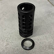 ДГК GrovTec G-Nite кал. 223 Rem (5.56/45). Різьба 1/2"-28 (GTHM317). Дулове гальмо-компенсатор AR-15, фото 2