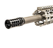 ДГК GrovTec G-Nite кал. 223 Rem (5.56/45). Різьба 1/2"-28 (GTHM317). Дулове гальмо-компенсатор AR-15, фото 6