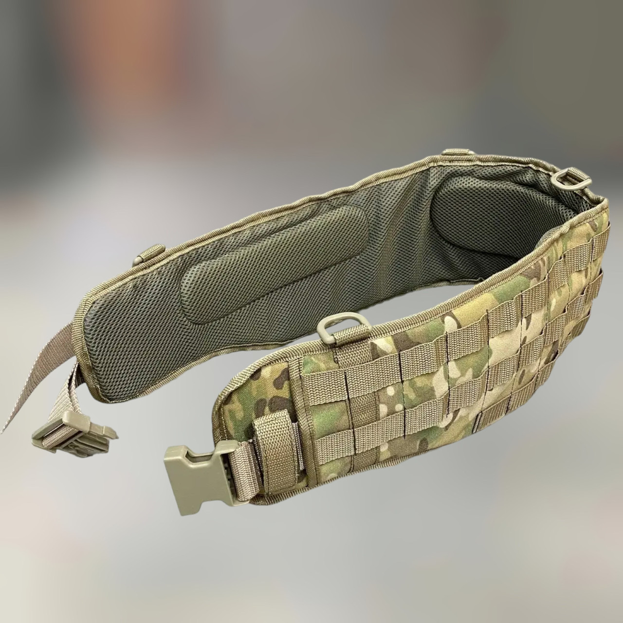 Пояс розвантажувальний широкий із Моллі, Мультикам, WINTAC, Cordura 1000D, варбелт, тактичний бойовий пояс із Моллі, фото 1