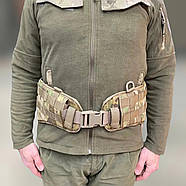 Пояс розвантажувальний широкий із Моллі, Мультикам, WINTAC, Cordura 1000D, варбелт, тактичний бойовий пояс із Моллі, фото 2