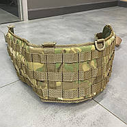 Пояс розвантажувальний широкий із Моллі, Мультикам, WINTAC, Cordura 1000D, варбелт, тактичний бойовий пояс із Моллі, фото 3