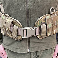 Пояс розвантажувальний широкий із Моллі, Мультикам, WINTAC, Cordura 1000D, варбелт, тактичний бойовий пояс із Моллі, фото 7