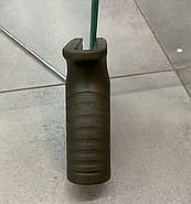 Ручка пістолетна для AK 47/74, прогумована GRIP DLG-098, колір Олива, з відсіком для батарейок, фото 2