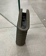 Ручка пістолетна для AK 47/74, прогумована GRIP DLG-098, колір Олива, з відсіком для батарейок, фото 3