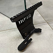 Кронштейн КРОН польовий снайперський, планка Пікатінні (Picatinny) для АКМ, АКМС, АК-74, РПК під приціл, оптику, фото 4