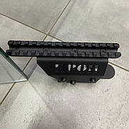 Кронштейн КРОН польовий снайперський, планка Пікатінні (Picatinny) для АКМ, АКМС, АК-74, РПК під приціл, оптику, фото 5