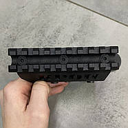 Кронштейн КРОН АКСУ, планка Пікатінні (Picatinny) для АКСУ, Вулкан-ТК, під приціл, оптику, фото 3