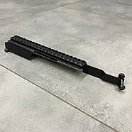 Кронштейн КРОН СКС, планка Пікатінні (Picatinny) для СКС, під оптику, тепловізор, кришка ствольної коробки СКС, фото 4