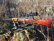 Кронштейн КРОН СКС, планка Пікатінні (Picatinny) для СКС, під оптику, тепловізор, кришка ствольної коробки СКС, фото 9