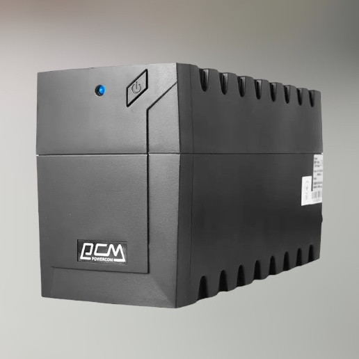 Джерело безперебійного живлення Powercom RPT-1000A, 1000 ВА / 600 Вт, 3 розетки IEC, AVR, ДБЖ для комп'ютера