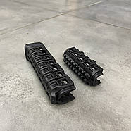 Цівка на АК 47/74 DLG TACTICAL (DLG-136) тугоплавка, колір Чорний, планка picatinny з кріпленням M-LOK, фото 9