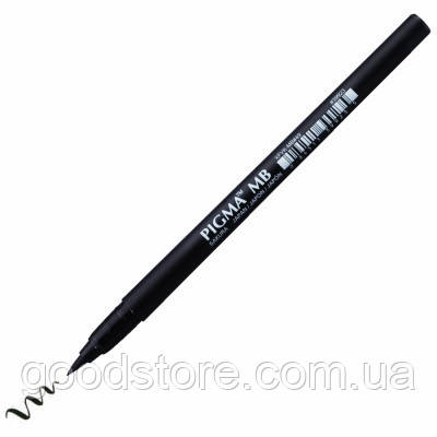 Лайнер Sakura PIGMA PEN Brush MB, Чорний (084511399235)