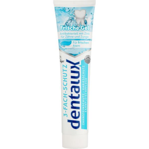 Зубна паста Dentalux Frische Gel "Потрійний захист" (125мл.) від ...