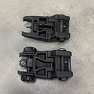 Мушка та цілик LD Turkish SG-1, складані, низькі, на Picatinny, колір Чорний, Туреччина, фото 5