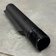 Комплект буферної трубки LD Turkish для AR-15, трубка + буфер + пружина + контргайка + торцева пластина, фото 4