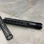 Комплект буферної трубки LD Turkish для AR-15, трубка + буфер + пружина + контргайка + торцева пластина, фото 6