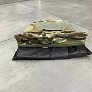 Підсумок з балістичним пакетом, фартух напашник для плитоноски, розмір S, Мультикам, Cordura 1000D, фото 2