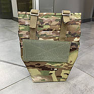 Підсумок з балістичним пакетом, фартух напашник для плитоноски, розмір S, Мультикам, Cordura 1000D, фото 5