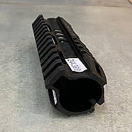 Цівка 14 см для AR15 з планками Пікатінні, колір – Чорний, LD Turkish, фото 6