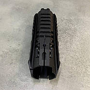 Цівка 14 см для AR15 з планками Пікатінні, колір – Чорний, LD Turkish, фото 7