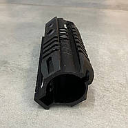 Цівка 14 см для AR15 з планками Пікатінні, колір – Чорний, LD Turkish, фото 8