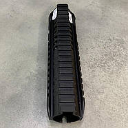 Цівка 21 см для AR15 з планками Пікатінні, колір — Чорний, LD Turkish, фото 6