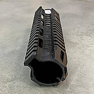 Цівка 21 см для AR15 з планками Пікатінні, колір — Чорний, LD Turkish, фото 8