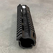 Цівка 21 см для AR15 з планками Пікатінні, колір — Чорний, LD Turkish, фото 9