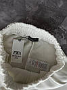 Спортивні штани чоловічі білі зимові теплі 3х нитка брендові Balenciaga (Баленсіага), фото 2