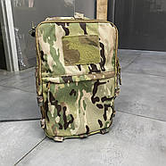 Підсумок-рюкзак сухарний на плитоноску з Моллі, Мультикам, WINTAC, Cordura 1000D, сумка сухарна тактична, сумка сухарка армійська, фото 3