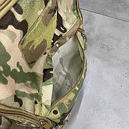 Підсумок-рюкзак сухарний на плитоноску з Моллі, Мультикам, WINTAC, Cordura 1000D, сумка сухарна тактична, сумка сухарка армійська, фото 8