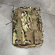 Підсумок-рюкзак сухарний на плитоноску з Моллі, Мультикам, WINTAC, Cordura 1000D, сумка сухарна тактична, сумка сухарка армійська, фото 10