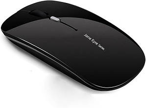 Бездротова миша Uiosmuph Q5, тонка портативна бездротова миша для ноутбука 2,4 ГГц, ергономічна комп’ютерна миша, що перезаряджаєт