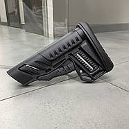 Приклад (база) DLG Tactical TBS Shock DLG-056, Com Spec, колір – Чорний, фото 2