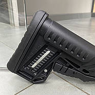 Приклад (база) DLG Tactical TBS Shock DLG-056, Com Spec, колір – Чорний, фото 3