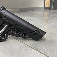 Приклад (база) DLG Tactical TBS Shock DLG-056, Com Spec, колір – Чорний, фото 5