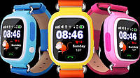 Детские смарт часы с камерой и прослушкой UWatch Q90 GPS, смарт беби вотч детские наручные часы с GPS трекером