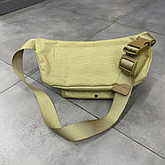 Сумка тактична з кобурою прихованого носіння, колір Койот, WINTAC, на пояс або через плече, два місця під магазини, фото 8