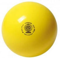 М'яч для художньої гімнастики TOGU 400 г 19 см Жовтий ТОГУ 445403